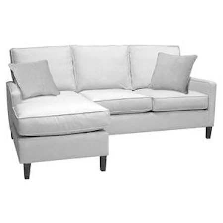 Contemporary 2 Piece Sectional with Chaise